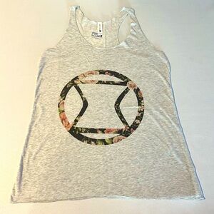 Marvel Black Widow Floral Logo Tank Top